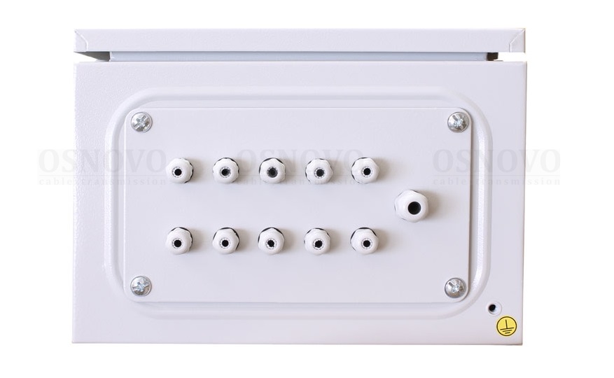 Уличный коммутатор с термостабилизацией на базе уличной станции OS-33T1. Порты: 6 x FE (10/100Base-T) с PoE (до 30W)+2 x FE (10/100Base-T) с PoE (до 60W)+1 x GE (10/100/1000Base-T)+2 x GE SFP (1000Base-X).