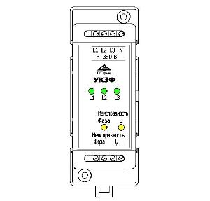 Устройство контроля трехфазной сети