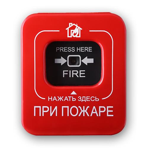 Извещатель адресный пожарный, ручной, работа с ППКОП Астра-Pro