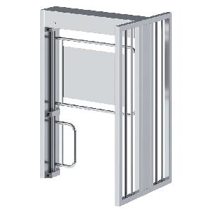 Полноростовой турникет серии СПЕКТР Z, Габариты: 1630*1304*2334мм (Нержавеющая сталь), Материал: 304 Нержавеющая сталь, толщина 1.2/1.5мм, Ширина прохода: 1420мм