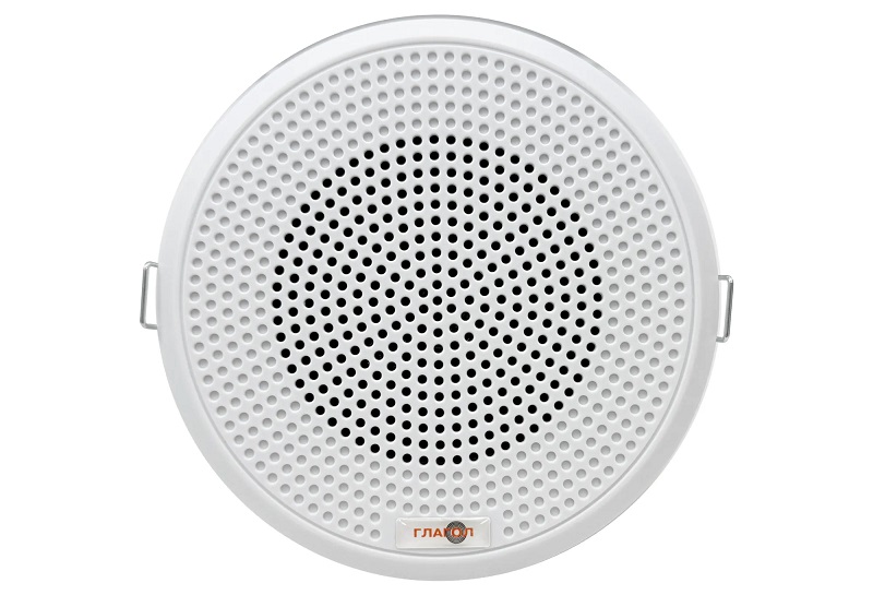 ГЛАГОЛ-ПП-1У - Оповещатель речевой потолочный, Мощность 05/1 Вт Оповещатель речевой потолочный, Мощность 05/1 Вт