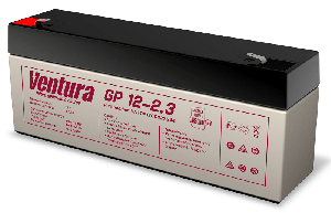 Аккумулятор 2,3 А/ч., 12В, 178х35х66 мм, вес 0,86 кг