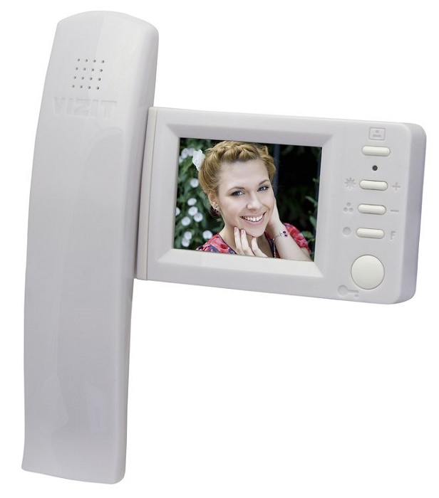 Монитор цветного изображения (PAL, 2,7") для многоабонентского видеодомофона. Возможность подключения кнопки "Звонок". 15-28VDC. Возможна совместная работа с БКМ-440(М), БКМ-441, БКМ-444. Цвет корпуса - белый, цвет трубки- белый.