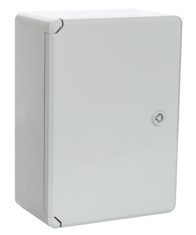 Корпус пластиковый распределительный ЩРН-18 IP65 серая дверь 350х250х150