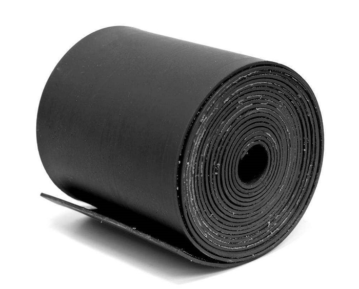 Термоусаживаемая лента с клеевым слоем, черная (5метров)