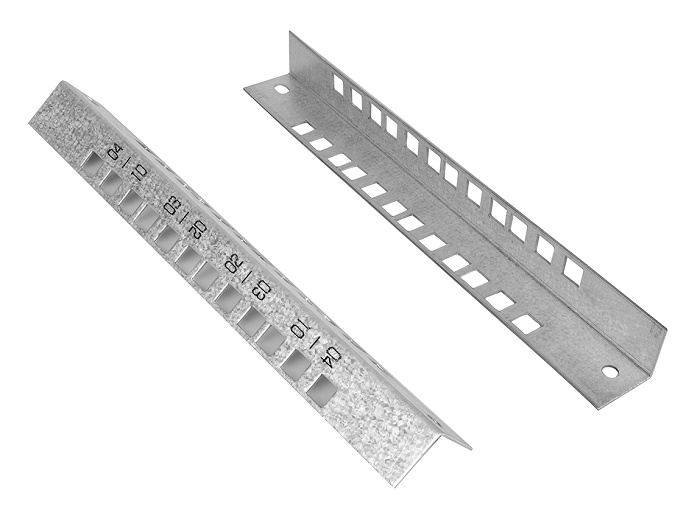 Направляющие 19" для шкафов 4U, 2 шт.