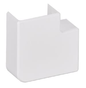 METRA MINI Поворот на 90град 20х12мм белый IEK
