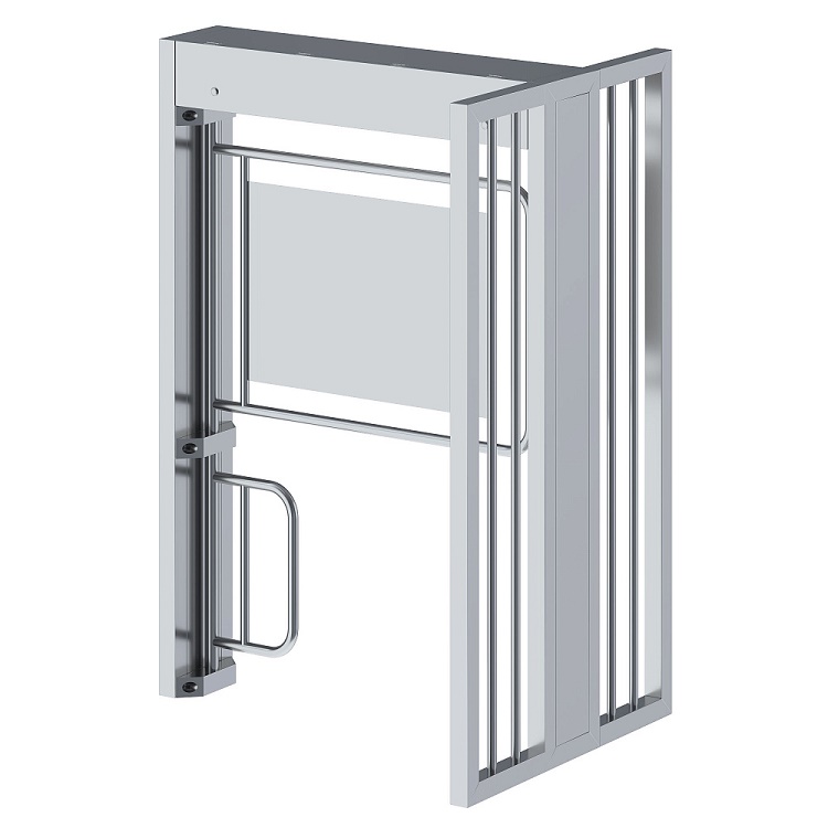 Полноростовой турникет серии СПЕКТР Z, Габариты: 1630*1304*2334мм (Нержавеющая сталь), Материал: 304 Нержавеющая сталь, толщина 1.2/1.5мм, Ширина прохода: 1420мм