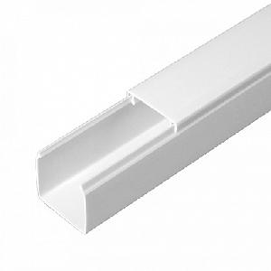 Кабель-канал "Промрукав" белый 2-й замок в п/э 25х25 мм (32 м/уп)