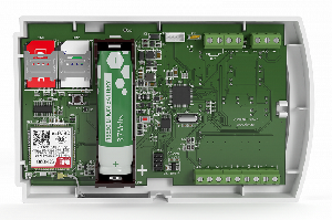 Прибор охранный с клавиатурой и GSM коммуникатором, 2 SIM карты (CSD, GPRS, SMS собственнику, SMS ContactID), работа с ПО GEO.RITM; внешняя GSM антенна SMA; 3 ШС "сухой контакт" или 6 резистивных ШС; до 6 разделов