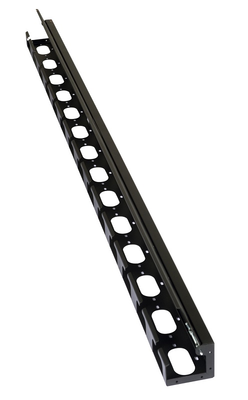Вертикальный каб. организатор 26U для шкафов шириной 800мм, чер. 2шт.
