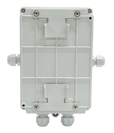 Коробка распределительная, Взрывозащищенное исполнение, 30 цепей, IP-55, гермоввод 2 шт(PG9)/ 2 шт (PG11), алюминий, 195х225х69 мм, -50...+80 °С, с кнопкой вскрытия