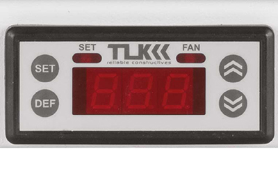 Вентиляторный блок TLK для настенных шкафов серии TWC и TWA, 2 вентилятора с терморегулятором и датчиком, без шнура питания, серый
