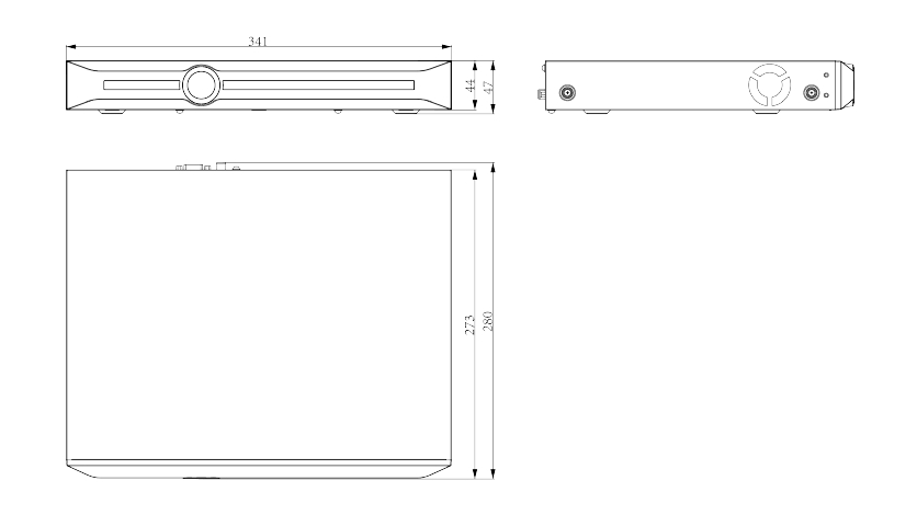 IP-видеорегистратор 32 канальный с поддержкой протокола ONVIF (PROFILE S/T/G), S+265/H.265/H.264, разрешением до 8МП, Битрейт вх. до 160мбит/с, исх. до 48 Мбит, отображение 2x8MP, 2x6MP, 3x5MP, 4x4MP, 5x3MP, 8x1080P, 16x720P, 32x4CIF, Выходы-1xHDMI(4K), 1xVGA(1080p), аудио вход/выход: 1x3,5мм/1xRCA, HDD 2 SATA (до 10ТБ), Сеть-1XRJ45 1000Мб, DC 12В, 5А, -10...55°C, размер 75x347x440мм