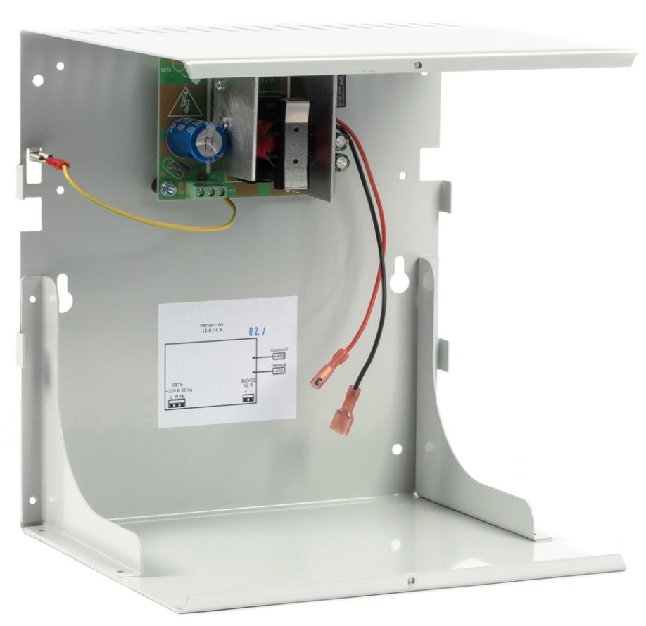Источник питания 12В, 6А&nbsp;&nbsp;корпус под АКБ 26Ач, защита АКБ, защита выхода от КЗ и перегрузки
