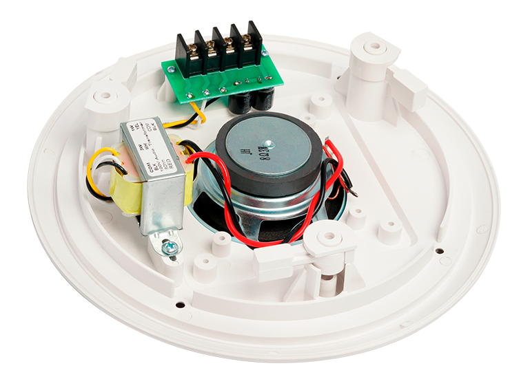 Оповещатель охранно-пожарный речевой потолочный, 100В, 10/5Вт, 101/97дБ, 120-16000Гц, 240х145х75, масса 0,46кг, диапазон раб.темп. -10...+55°С, IP30. Для систем оповещения с контролем линии (по постоянному/переменному току).