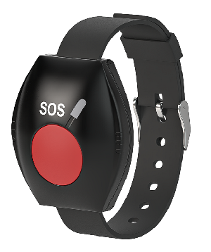 Тревожный браслет радиоканальный 868 МГц чёрный