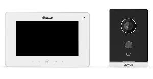 Комплект: IP Вызывная панель DHI-VTO2211G-WP-S2 + IP 7"" Монитор видеодомофона с WiFi DHI-VTH2621GW-WP.