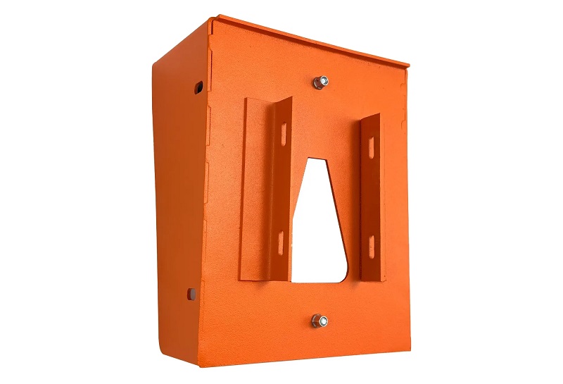 Антивандальная стойка предназначена для установки вызывных устройств. Стойка выполнена из стали с порошковой окраской. 1245х142х310 мм, 5,5 кг, площадка стойки с козырьком