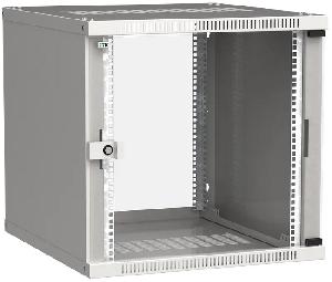 ITK Шкаф LINEA WE 12U 600x450мм дверь стекло серый, для оборудования общей массой не более 50 кг.