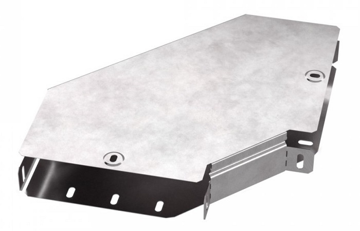 Угол горизонтальный 90 градусов с крышкой Стандарт 200х50