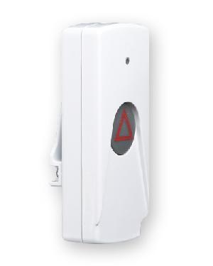 Радиоканальная тревожная кнопка для систем Астра-РИ-М и Security Hub, 433 МГц, бесшумный ход, возможность стационарного крепления, ношения с помощью зажима или цепочки, дальность радиоканала 1000 м в прямой видимости