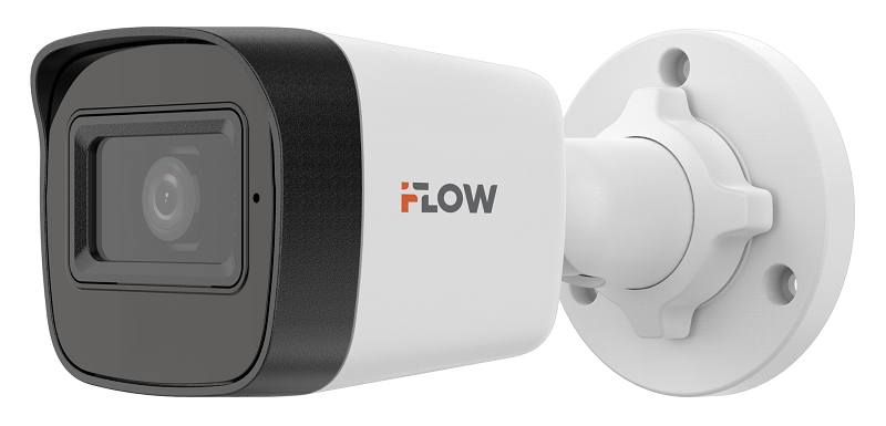 4Мп уличная цилиндрическая IP-камера с ИК-подсветкой до 30м и микрофоном, 1/2.8'' CMOS; 2560 × 1440@20к/с; объектив 2.8мм; 99°; ИК-фильтр; 0.01Лк@F2.2; H.265/H.265+/H.264/H.264+, DWDR; 3D DNR; BLC; HLC, Smart ИК; встроенный микрофон, обнаружение движения, видеобитрейт 32кбит/с-8Мбит/с; IP66; -40°C до +60°C; DC12В±25%/PoE(IEEE 802.3af); 6.5Вт макс.