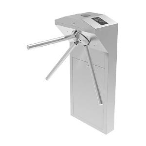 Турникет-трипод. Электронная проходная (RFID EM - 2 шт и C3-200 - 1 шт).&nbsp;&nbsp;Корпус из нержавеющей стали.&nbsp;&nbsp;Индикатор разрешенного направления прохода. Планки «антипаника», вход для кнопки аварийной разблокировки. -28°C - +60°C. Р. AC 220В/110А,. 520х980х280мм, длина преграждающих планок - 500 мм. Вес - 34 кг.