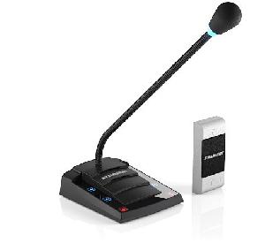 Дуплексное переговорное устройство "клиент-кассир" c выходом для записи переговоров. В комплекте идёт пульт кассира, панель абонента и блок питания.