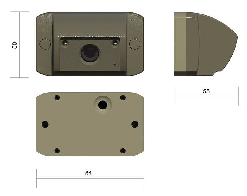 IP-телекамера обеспечивает 3 цифровых потока (Full HD,HD,SD)&nbsp;&nbsp;и композитный сигнал (CVBS,700ТВЛ), объектив BOARD 90, функция "День-ночь", ИК подсветка. Встроенный микрофон. 12VDC.