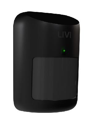 Датчик движения типа «штора» пассивный оптико-электронный инфракрасный. Линза Френеля, 2-х зонный пироприемник, дальность определения движения — 12 м, ширина зоны обнаружения — 2,2 м. Защита от засветки и тепловых потоков. Соответствие ГОСТ Р 50777-2014 (II класс). Диапазон температур от -20 до +55°С. Датчик открытия корпуса (тампер). Электропитание — батарея CR123A. Крышка-кронштейн c креплением на саморезы или поворотный кронштейн. Дизайн Koishi style.