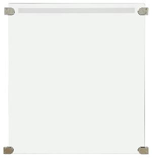 Панель ограждения, закаленное стекло, 600 мм.