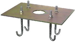 Монтажное основание для шлагбаумов 200 и 300 серии ST-RB2**BR и ST-RB3**BR