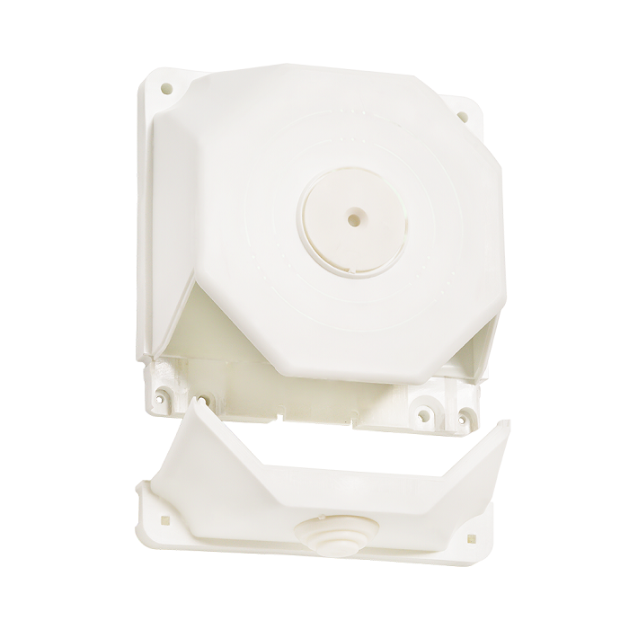 Универсальная монтажная коробка для крепления видеокамер, пластик, нагрузка 1,5 кг, 131х131х57 мм, IP55