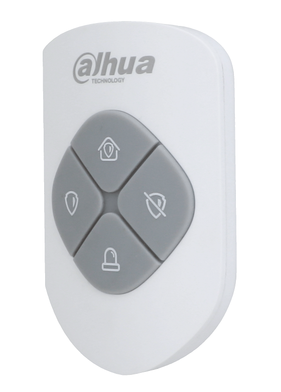Брелок управления 4 кнопки: Постановка на охрану, Домашний режим, Снятие с охраны, SOS. Удаленная настройка, обновление&nbsp;&nbsp;и проверка состояния с помощью мобильного приложения