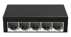 Коммутатор неуправляемый, 5х10/100Мбит/с, DC5V 1A