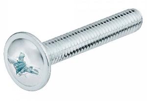 Винт с полусферической головкой M4х12 (DIN967) (100 шт/уп)