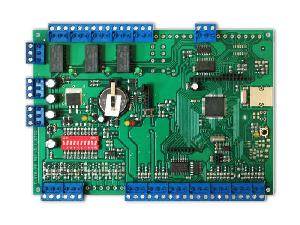 Базовый модуль контроллера Elsys-MB-Std-2A-00-TП сетевой СКУД Elsys. Печатная плата. Напряжение питания 10…14 В постоянного тока. Ток потребления 250 мА.