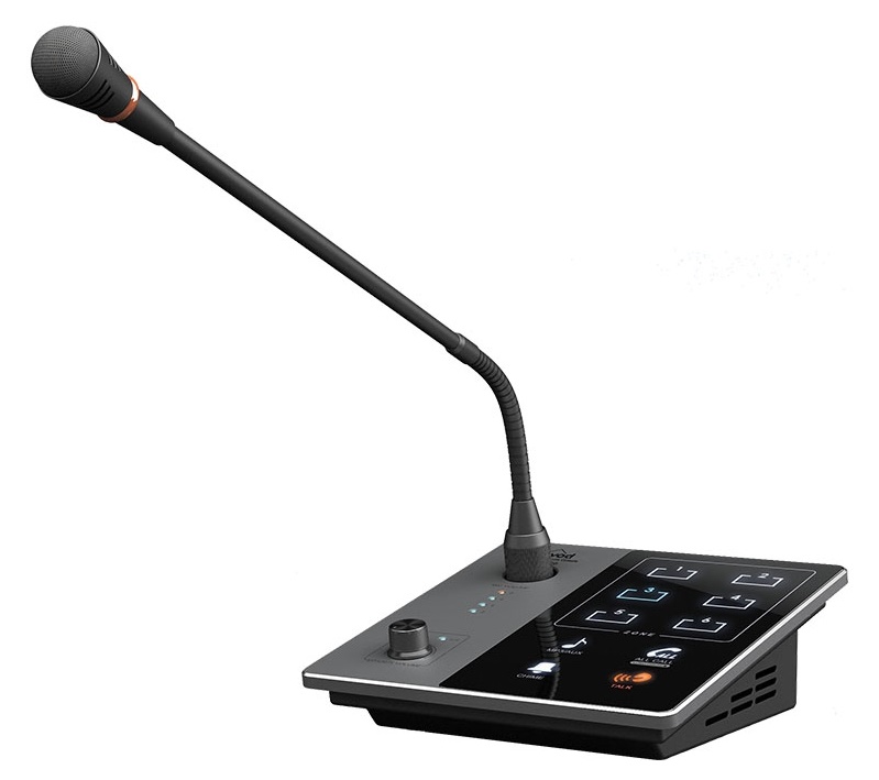 Настольная микрофонная консоль на 6 зон для матричных усилителей серии NDM