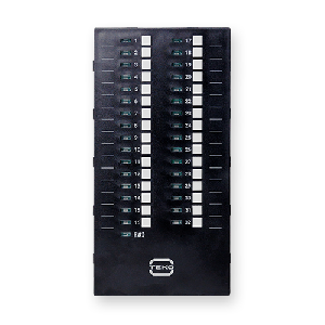 модуль индикации и управления для установки в крышку блоков Астра-Прайм, 32 индикатора и кнопок управления