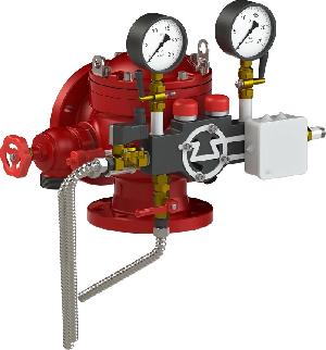 Узел управления дренчерный с комбинированным приводом, номинальный диаметр DN150