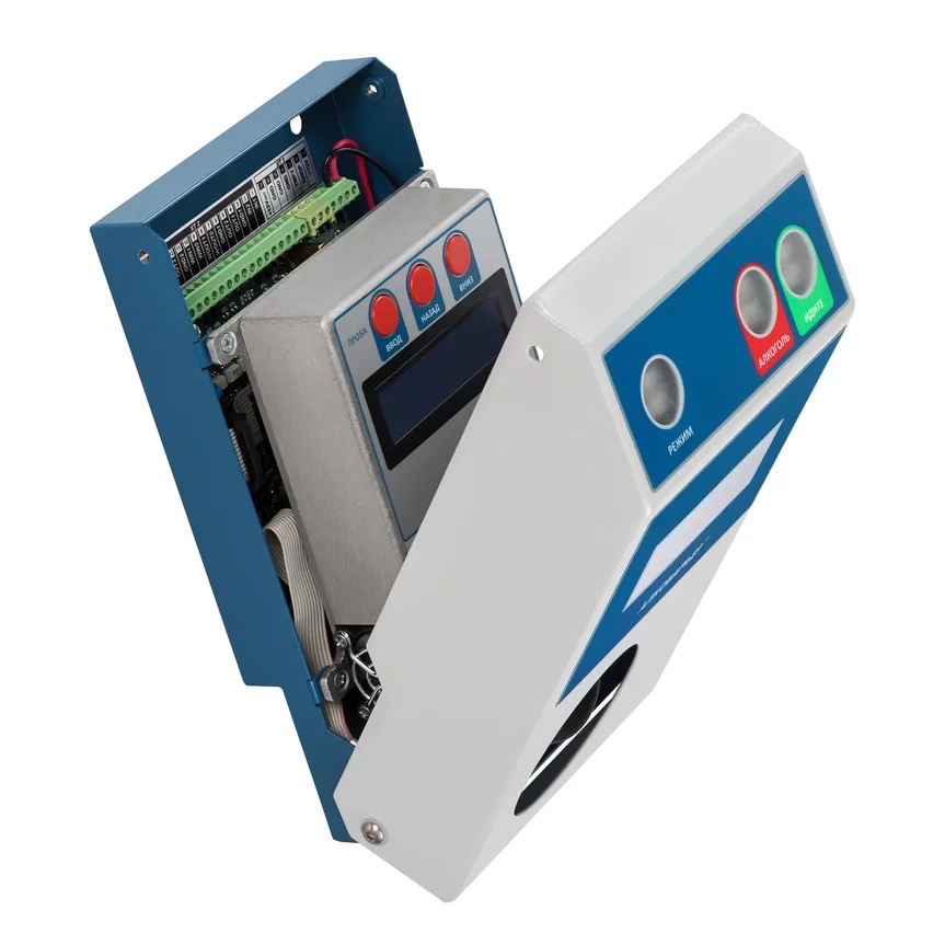 Газоанализатор алкотестер с мундштуком-воронкой в комплекте программы «Настройки АЛКОБАРЬЕР» и «Статистика АЛКОБАРЬЕР», диапазон измерений от 0 до 0,95мг/л, температурный диапазон от 0 до +40. ( для включения в СКУД необходим блоком сопряжения ВС-01)