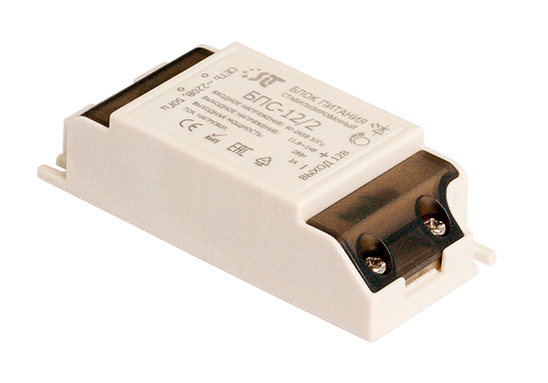 Блок питания стабилизированный, 12 В / 2А; IP21. -15...+50, 88х39х22мм. 0.06 кг.