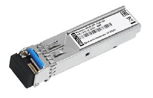 Модуль SFP предназначен для передачи и приема оптических сигналов между сетевыми устройствами, соединенными волоконно-оптическими линиями связи. Поддерживает передачу данных со скоростью до 1 Гб/с по одномодовому оптоволокну на расстояние до 20 км. Модуль SFP является парным и работает совместно с SFP-модулем BOLID SFP-GSM-3SB.