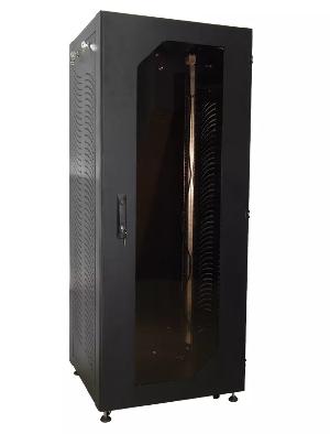 ТШ-426060Ч11 - Шкаф телекоммуникационный 19"" напольный 42U чёрный на 11 приборов (RAL 9005, 600x600, полезная глубина 506мм, дверь стекло, в комплекте вентиляторный блок с проводом и вилкой 220В, термостат, кронштейн, два  блока розеток на 8 гнезд, 11 полок, 11 фальш панелей, ролики, метизы, провода заземления) Шкаф телекоммуникационный 19"" напольный 42U чёрный на 11 приборов (RAL 9005, 600x600, полезная глубина 506мм, дверь стекло, в комплекте вентиляторный блок с проводом и вилкой 220В, термостат, кронштейн, два  блока розеток на 8 гнезд, 11 полок, 11 фальш панелей, ролики, метизы, провода заземления)