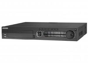  24-х канальный гибридный HD-TVI регистратор для аналоговых, HD-TVI, AHD и CVI камер + 16 каналов IP@6Мп Видеовход: 24 канала, BNC; аудиовход: 16 каналов RCA; видеовыход: 1 VGA/1 HDMI до 1080Р, 1 HDMI до 4К, 1 CVBS; аудиовыход: 2 канала RCA