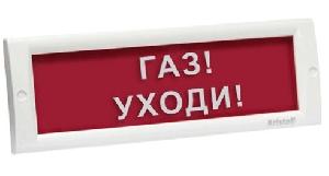 Световое табло со встроенной сиреной 24 В, 67 мА, IP41, 100 дБ, -30..+55°С, 302х102х22 мм