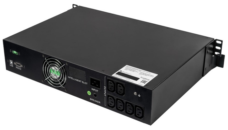 Источник бесперебойного питания 1320Вт 2000ВА черный