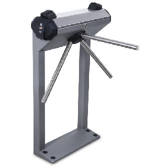 Электронная проходная со встроенными сканерами штрих-кода, без планок.