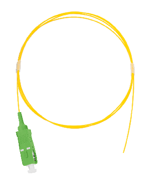 Шнур волоконно-оптический, монтажный, одномодовый 9/125мкм, стандарта OS2, SC/APC, LSZH нг(A)-HFLTx, 0.9мм, желтый, 1м, уп-ка 2шт.